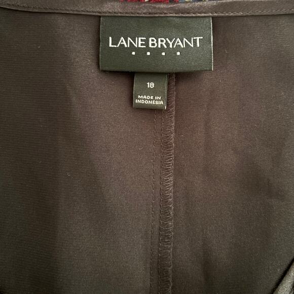 Lane Bryant Tank Top Womens 2x Sequin Sleeveless V Neck Shimmer Layering Top - Picture 9 of 9